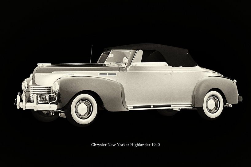 Chrysler New Yorker Highlander 1940 van Jan Keteleer (JanKé): Een reis voorbij het canvas