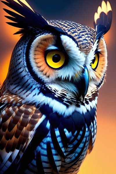 Vurige Blikvanger van Art & Soul Creations