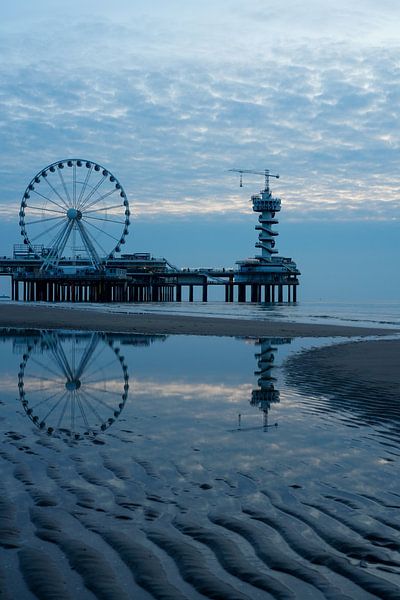 Pier Reflecties van Martijn Jebbink Fotografie