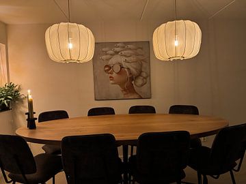 Klantfoto: White waves van Mirjam Duizendstra