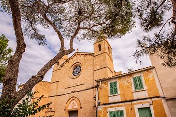 Church Portocolom 2 - Mallorca by Deborah de Meijer