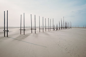 Serene rust aan de kust