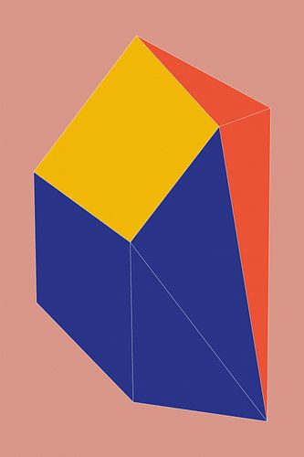 Minimalistische Geometrie No. 12 von Pascal Deckarm