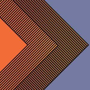 Abstrakte Retro Geometrie
