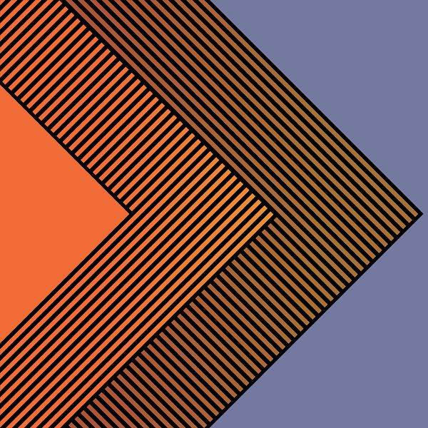 Abstract retro geometry by FRESH Fine Art
