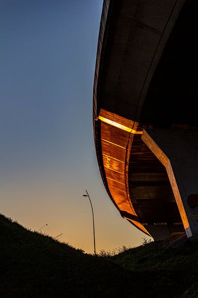 sunset by ton vogels