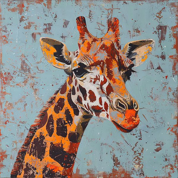 Giraffe by Poster Art Shop