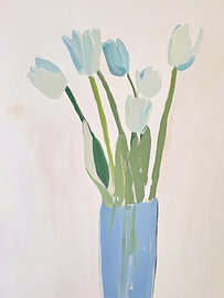 Blaue Tulpen von Kathrin Pienaar