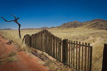 en cours de route en Namibie sur Ed Dorrestein