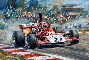 Tom Belso in der Formel 1 des Jahre 1973