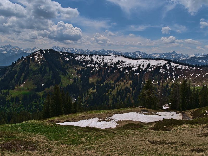 Wannenkopf in de Allgäu van Timon Schneider