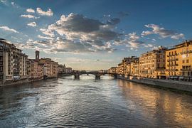 Ponte Vecchio in Florence, Italy by Anges van der Logt