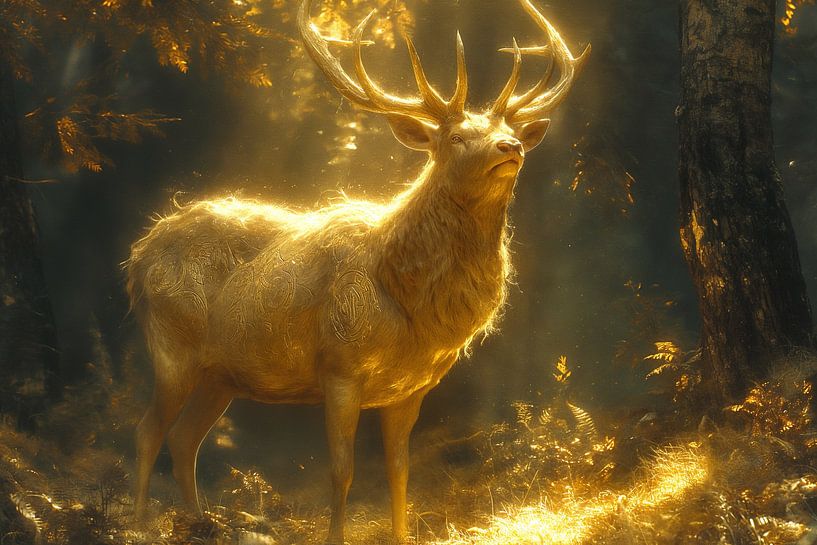 Golden deer in the light of Germanic myths by artefacti
