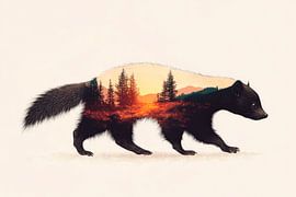 Paysage animalier sur Poster Art Shop