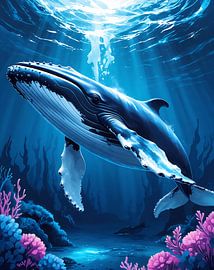 Humpback whale > A tribute to Hope by Liona Toussaint