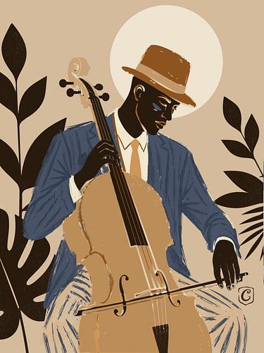 Jazz Cello Player