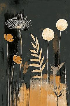 Bloemen | Whispers in Gold van Zen en Meer