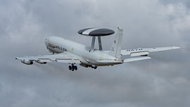 Boeing E-3A Sentry (AWACS) de l'OTAN.