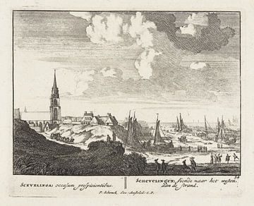 Scheveningen, 1695 - 1705 van Atelier Liesjes