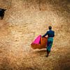 Taureau de corrida avec matador sur Dieter Walther