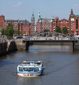 Sogenanntes Hafenrathaus, Speicherstadt, Hafencity, Hamburg, Deutschland, Europa