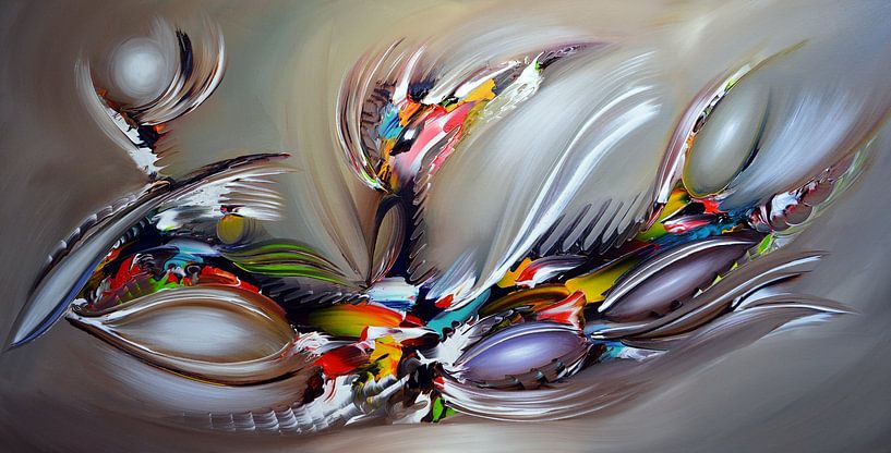 The Landing by Gena Theheartofart