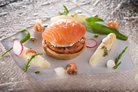 Zalm met asperges