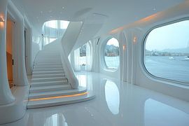 Treppen in oder um das Haus oder die Gebäude