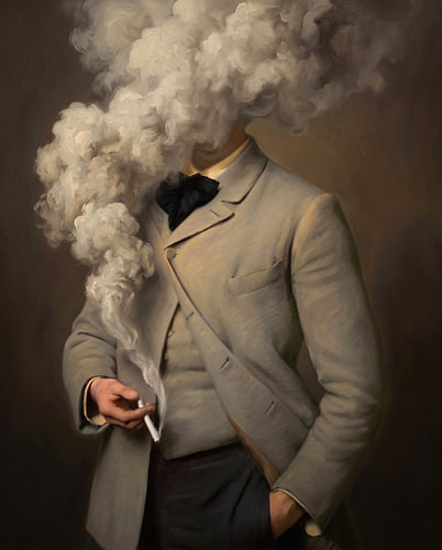 Having a Light Smoke