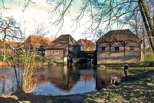 Haaksbergen - Watermolenweg - Watermolen - Buurser Beek