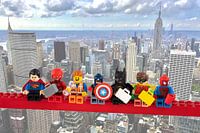 Lunch atop a skyscraper Lego edition - Super Heroes - Men - New York