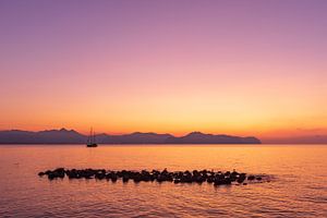 Magischer Sonnenuntergang in Sizilien von Fabrizio Micciche