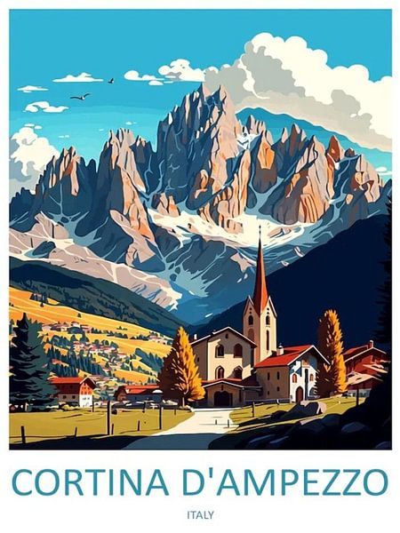 Cortina D'Ampezzo by Nurwakhid Muhamad