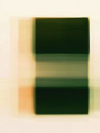 Verdant Evenwicht - Minimaal Groen Abstract van Mosaic Dialogue