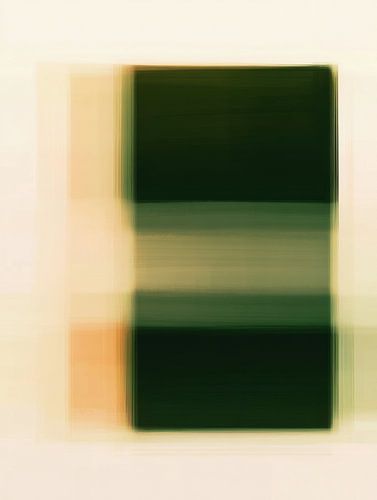 Verdant Balance – Minimal Green Abstract by Mosaic Dialogue