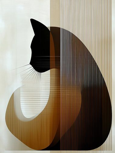 Katze abstrakt