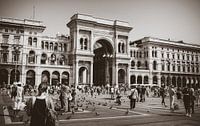 City center shopping mall Milano