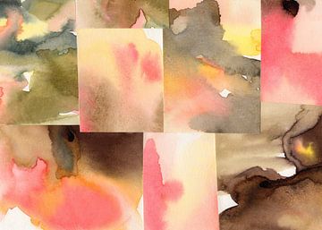 Abstrakte Komposition 5 horizontal von NKTN