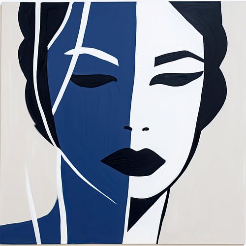 Porträt Nr. 119186 (blau)