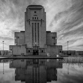 Radio Kootwijk black and white by Arnold van Rooij