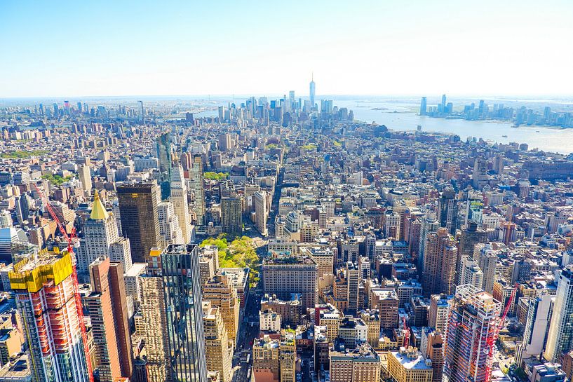 New York Skyline by S van Wezep