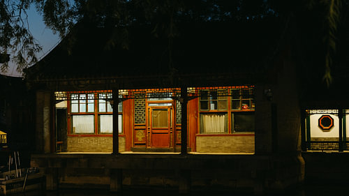Avond in de Hutong