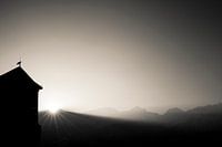 Sunrise in the mountains