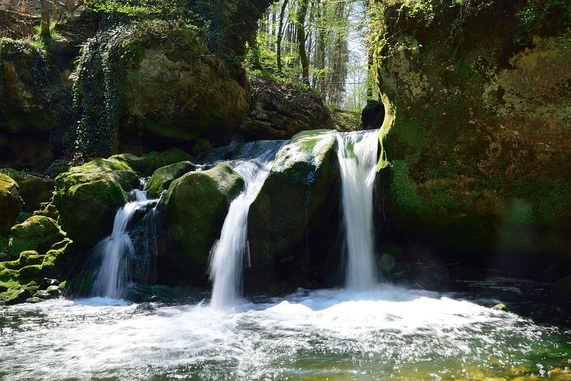 Three milky streams by Frank's Awesome Travels