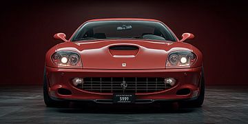 Red Ferrari 559 by PixelPrestige