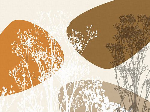 Natural patterns in japandi style 09