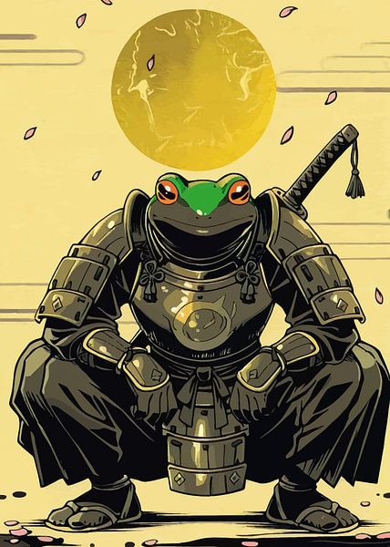 Frog Samurai by MIROKKU