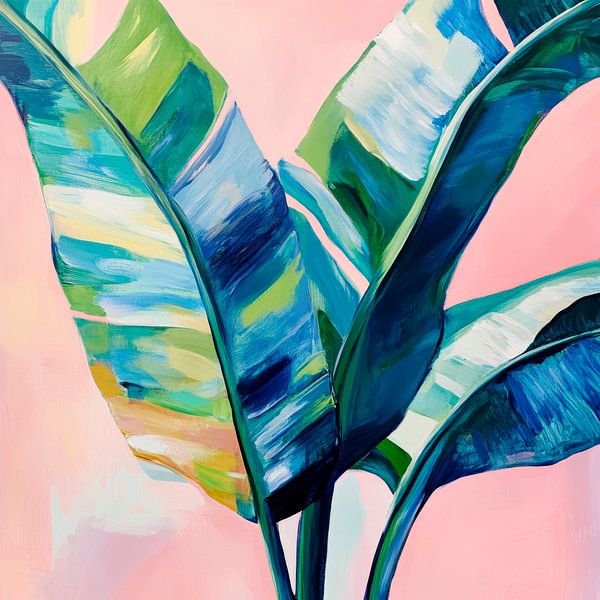 Tropical leaves by Poster Art Shop