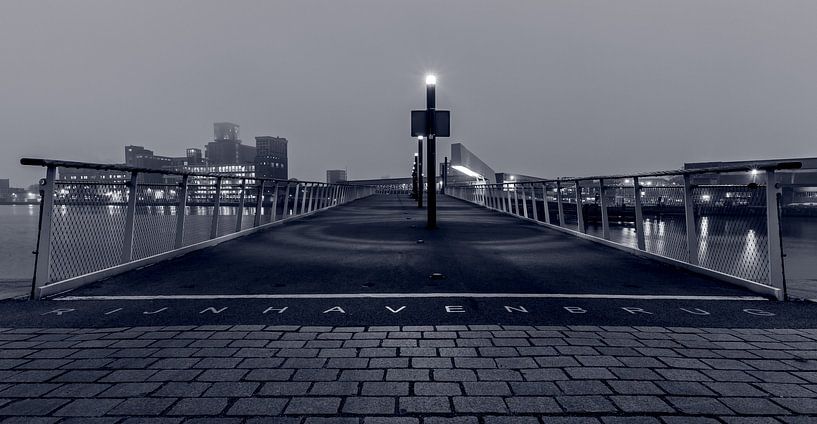 Die Rijnhaven-Brücke in Rotterdam von MS Fotografie | Marc van der Stelt