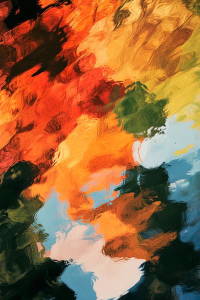 Kleurrijke abstractie van Poster Art Shop